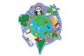 Puzzle Contorno - Mundo