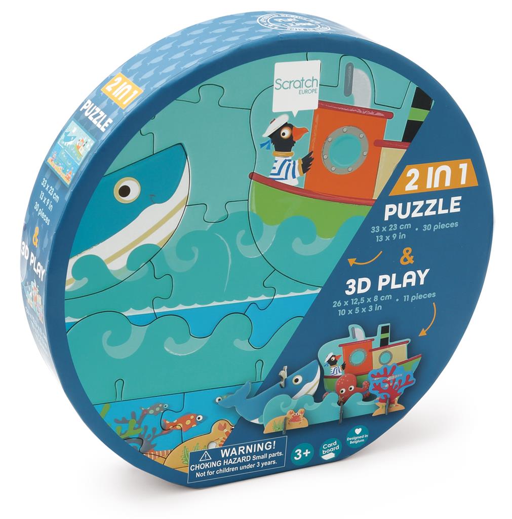 Puzzle 3D Play - Ocean