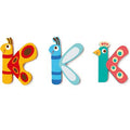Houten letter - K