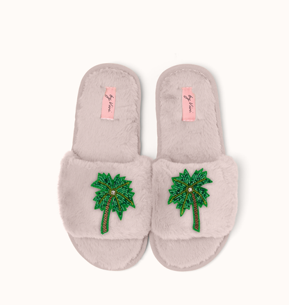 Paire de broches pour Chaussons - Palmier