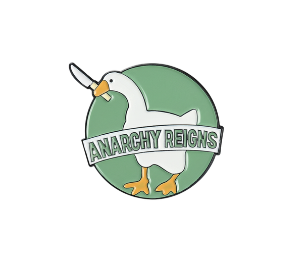 Spilla White Duck "Anarchy Reign"