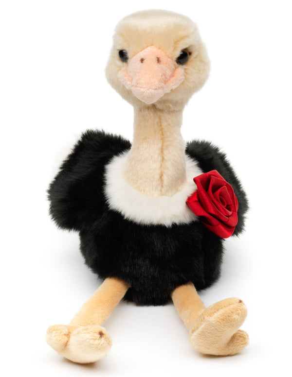 « Bouquet de fleurs » - bouquet d'oiseaux avec peluche rose rouge Uni Toys
