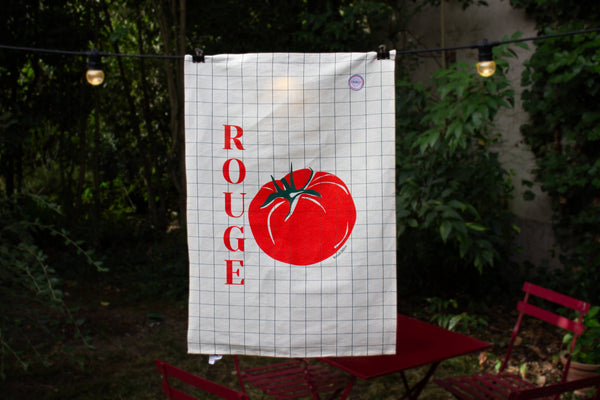 Strofinaccio rosso pomodoro