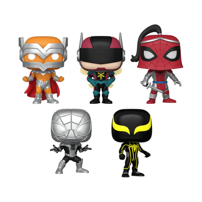 pop beyond amazing spider man 5 pack