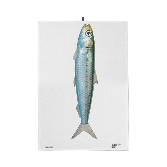 Nadine la Sardina Paño de Cocina