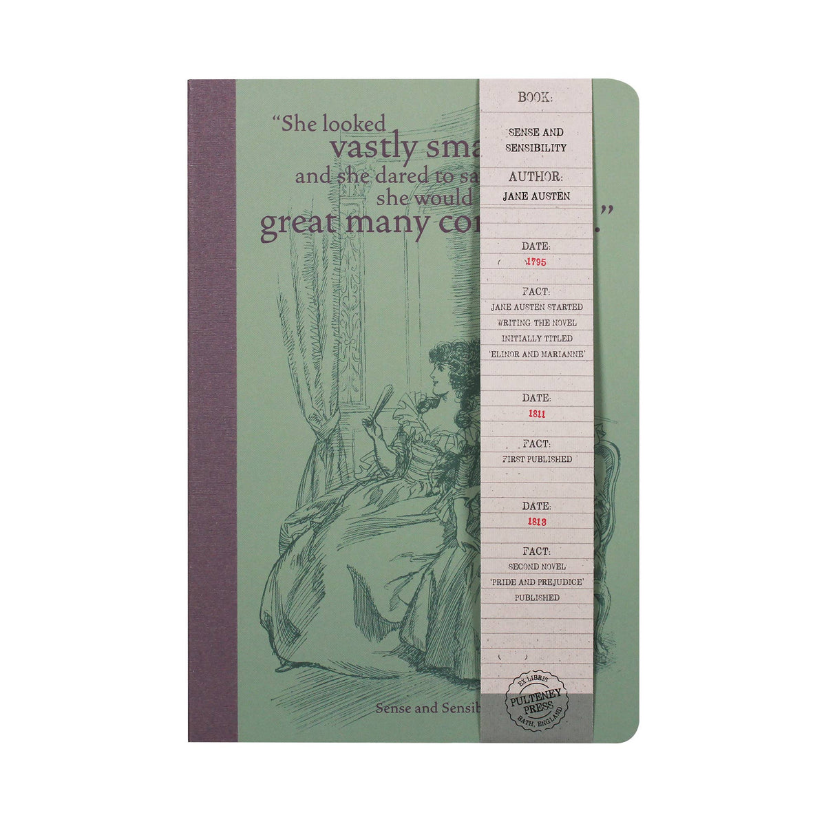 Carnet A5 Souple Jane Austen