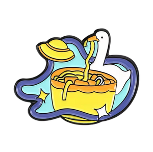 Pin’s Canard Blanc "Space Noodle"