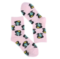 Calzini rosa da principessa marziana