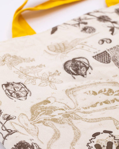 Sac fourre-tout en toile avec motif d'abeille – produit scientifique Cognitive Surplus EU, vue 6