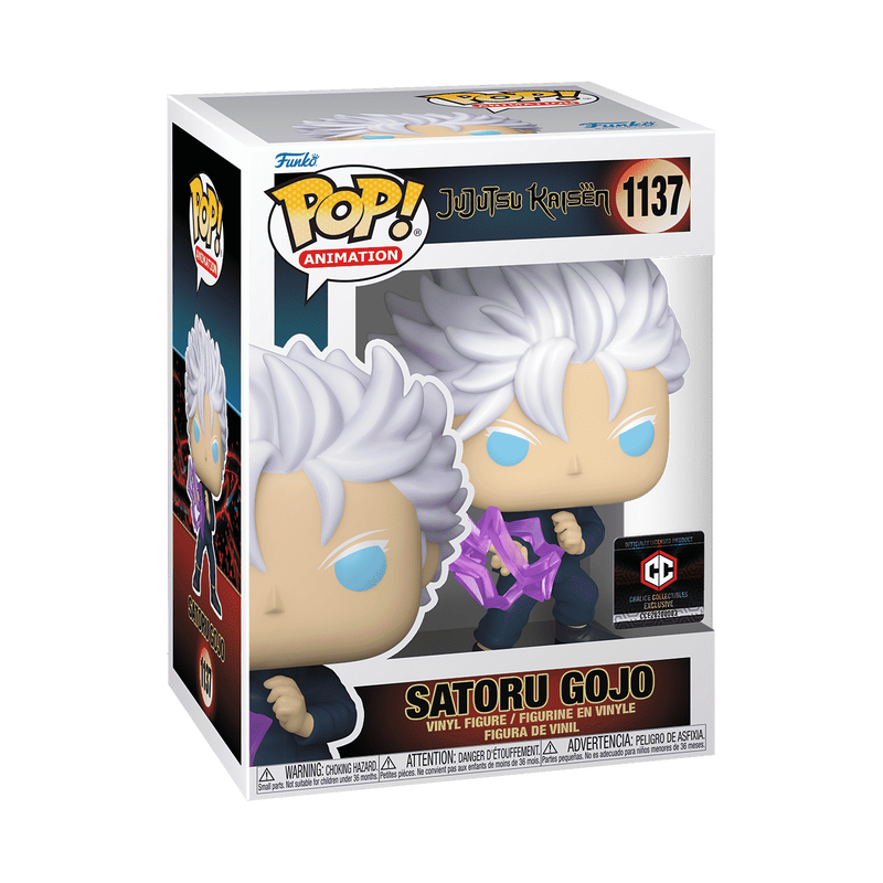 Pop! Satoru Gojo démasqué avec Hollow Purple