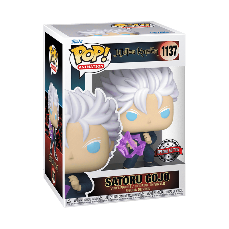 Pop! Satoru Gojo Démasqué avec Hollow Purple