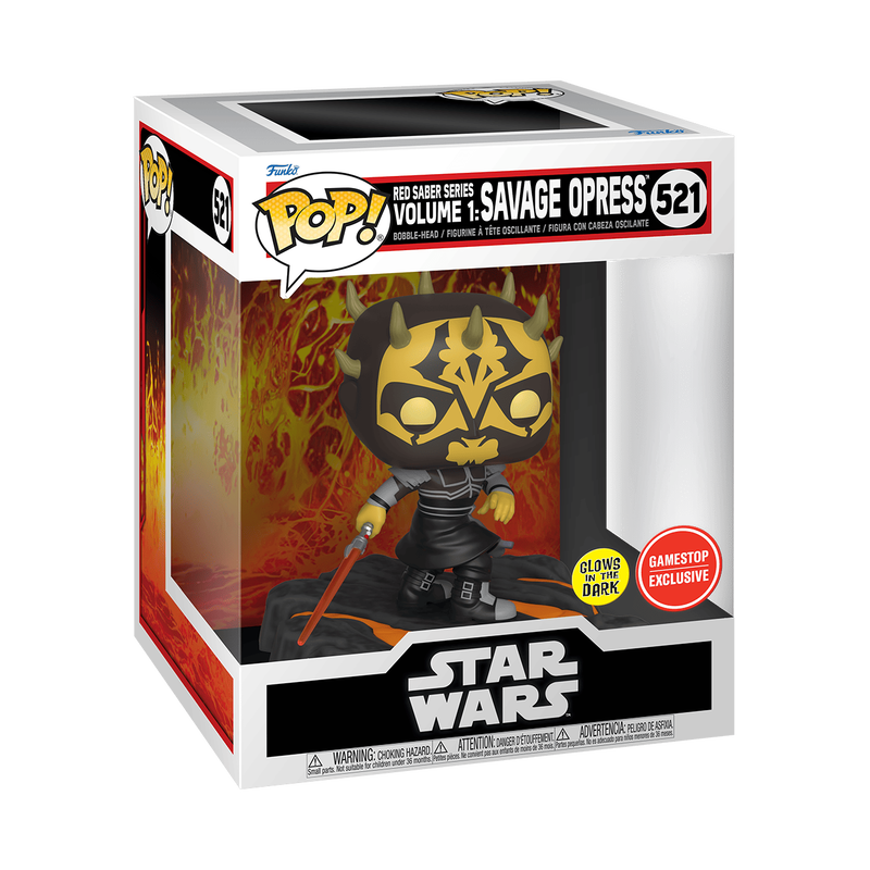 Pop! Deluxe Série Red Saber Volume 1: Savage Opress