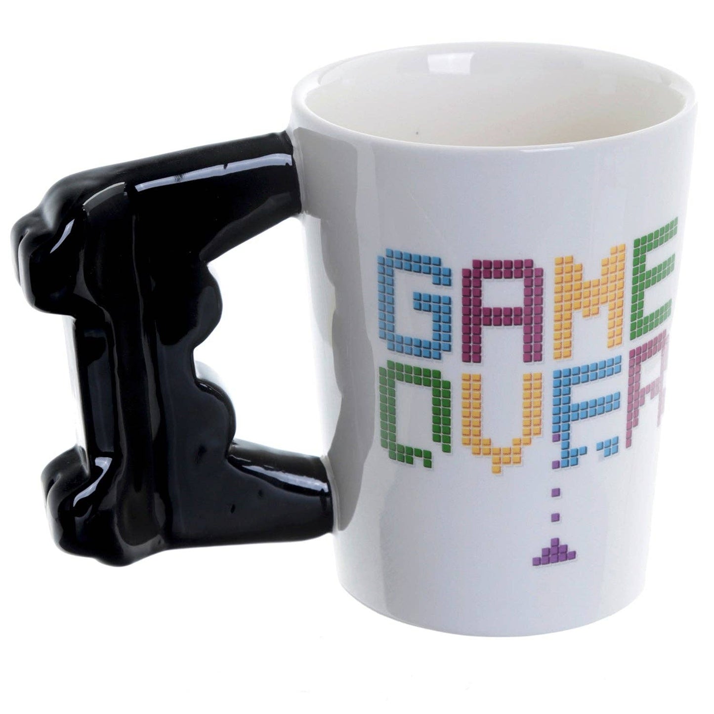 Taza Game Over Controller con controlador 3D en el asa