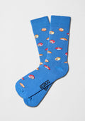BeJapan Sushi - Chaussettes 100 % coton biologique: Azul / 41/46