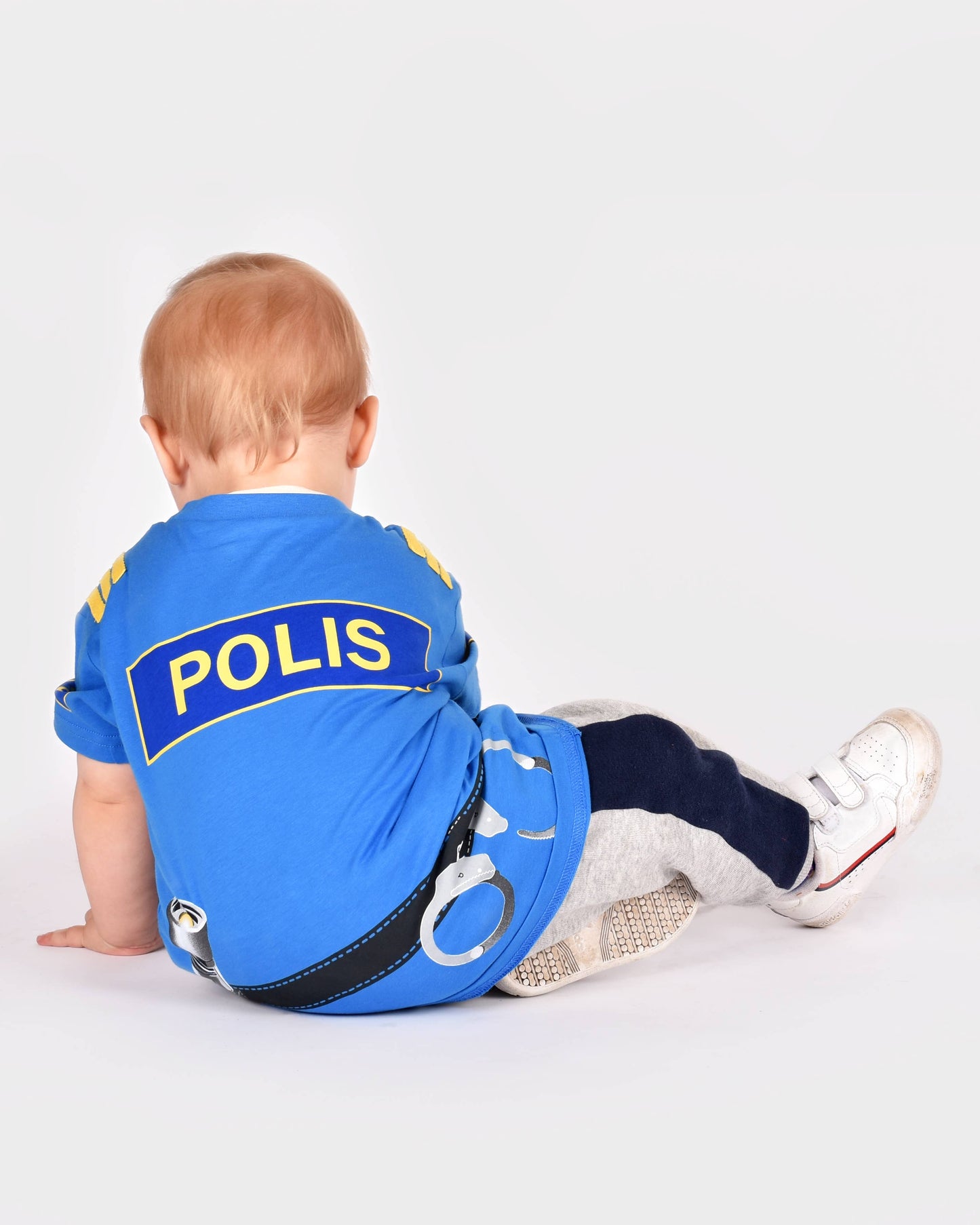 T-shirt Police en coton biologique 98-104 cl 2-4 ans