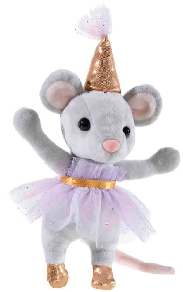 Peluche Partymaus Ratita (3 trajes posibles) - 18 cm