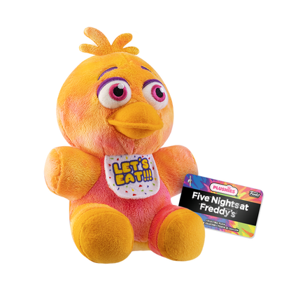 tie dye chica plush