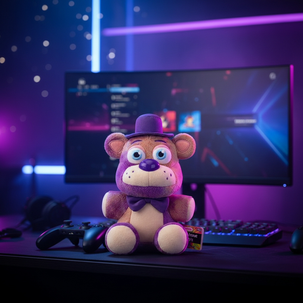 Tie-dy Freddy pluche 