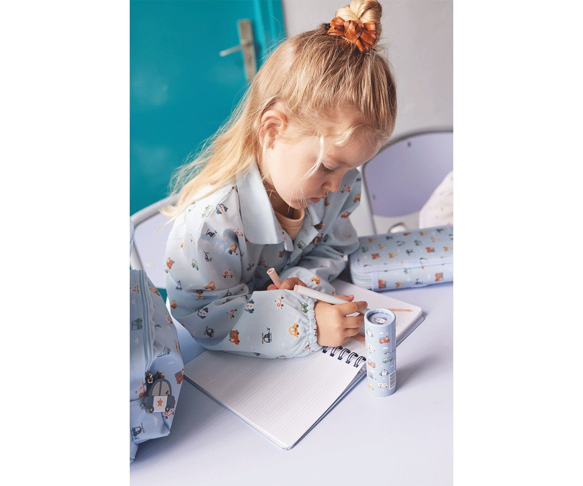 Cuaderno escolar Coches