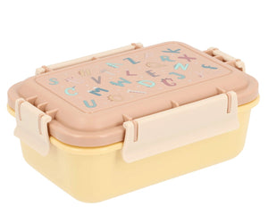 Leuke alfabetletters bento lunchbox
