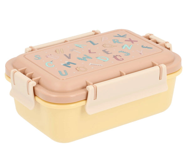 Boîte à déjeuner Bento Lettres de l'Alphabet Amusantes