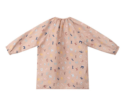 Delantal con bolsillo central y letras divertidas - Talla 3