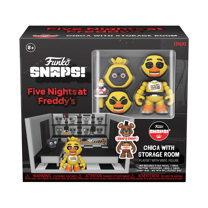 Chica avec Salle de Stockage - Snaps! Playset