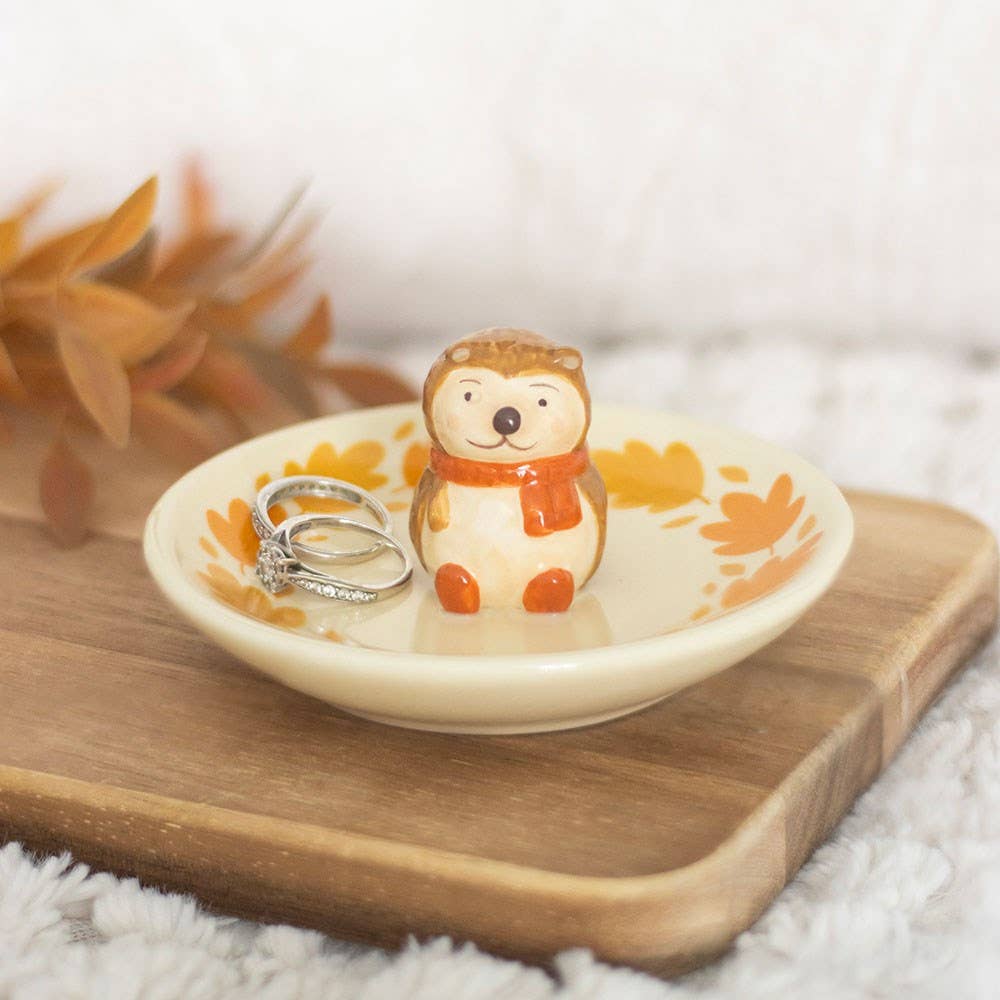Coupelle à Bijoux « Hérisson d'Automne »