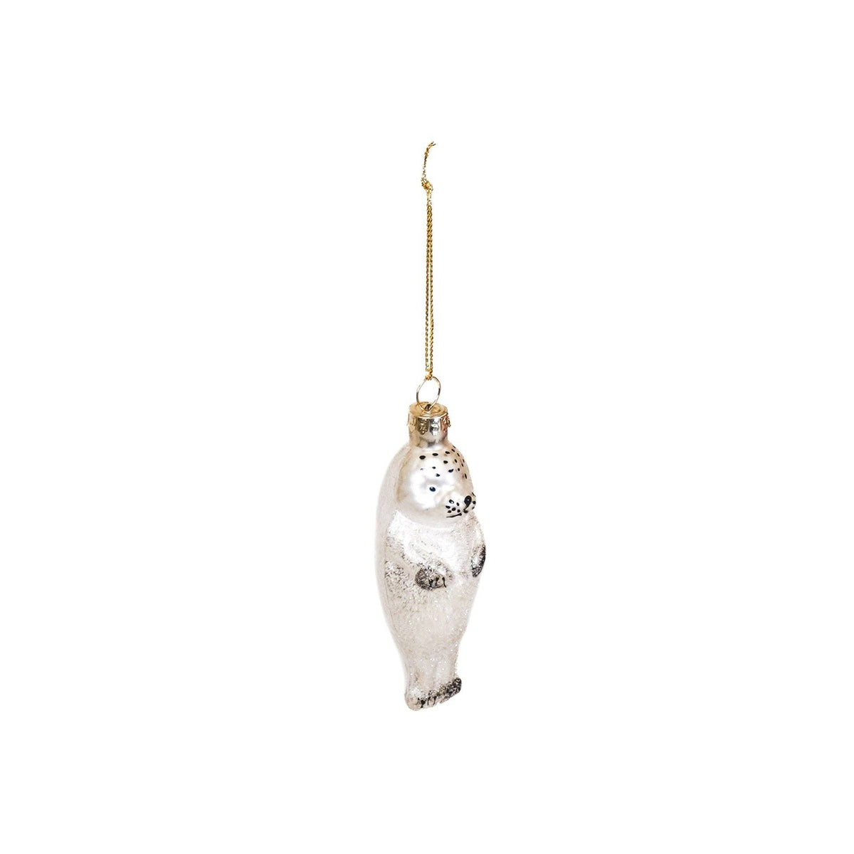 Bola navideña de cría de foca