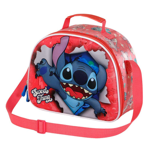 Lilo &amp; Stitch Thing 3D Lunch Bag, Pink