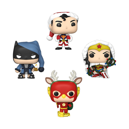 Figuras Pop de bolsillo de DC Comics. paquete de 4 