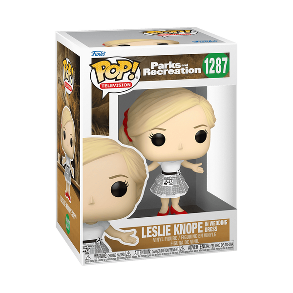 Funko Pop! Leslie Knope en Robe de Mariée – Parks and Recreation