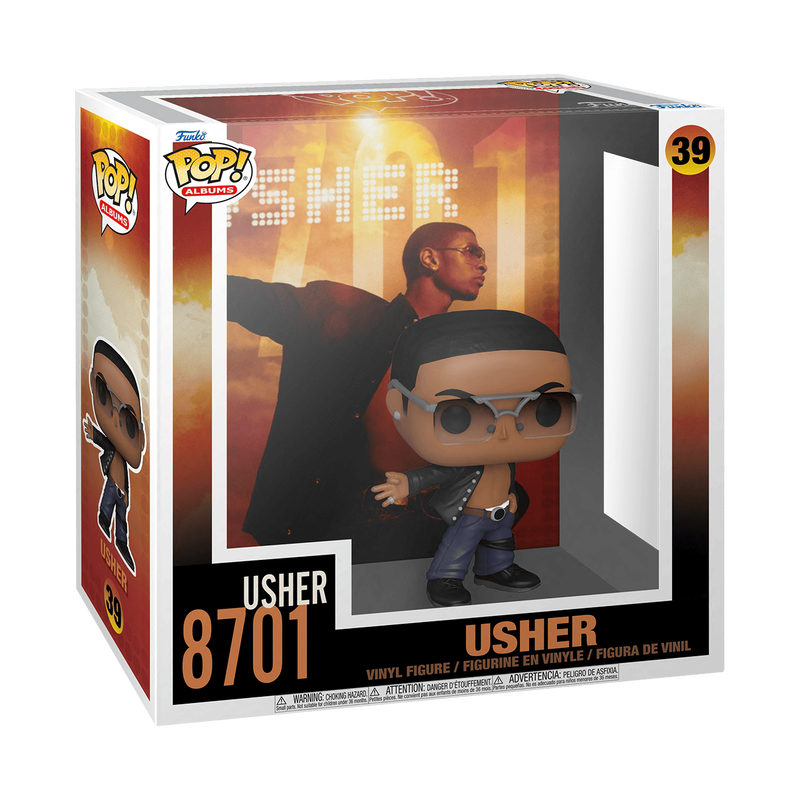 ¡Estallido! Álbumes de Usher - 8701 