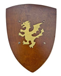 Rustiek schild met draak L