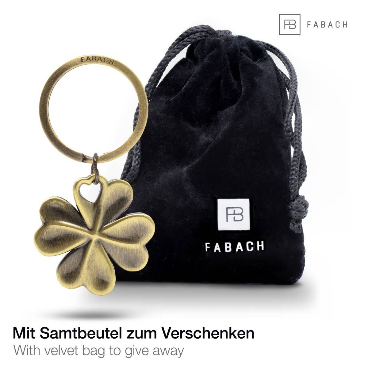 Llavero de trébol de trébol