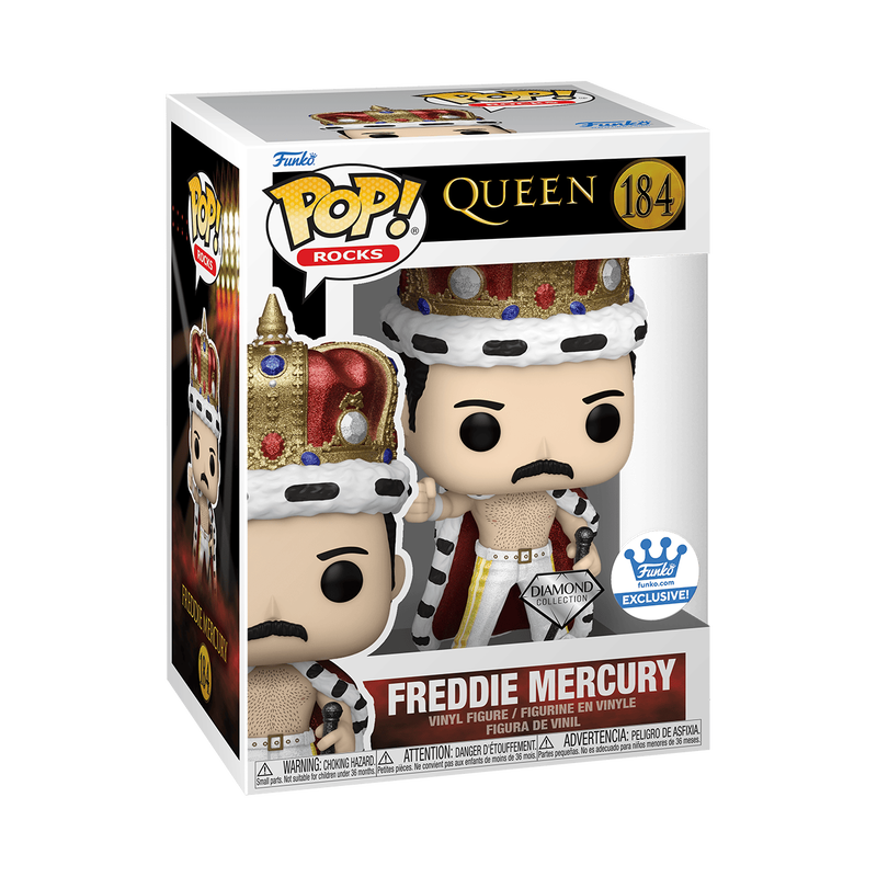 Pop! Freddie Mercury como Rei (Diamond)