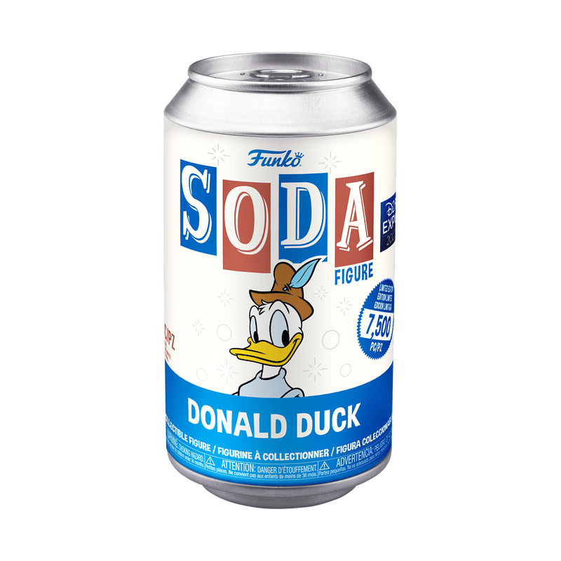 Pato Donald de vinilo SODA