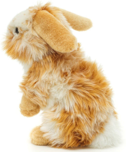 Peluche Lapin tête de lion, debout (doré) Uni Toys