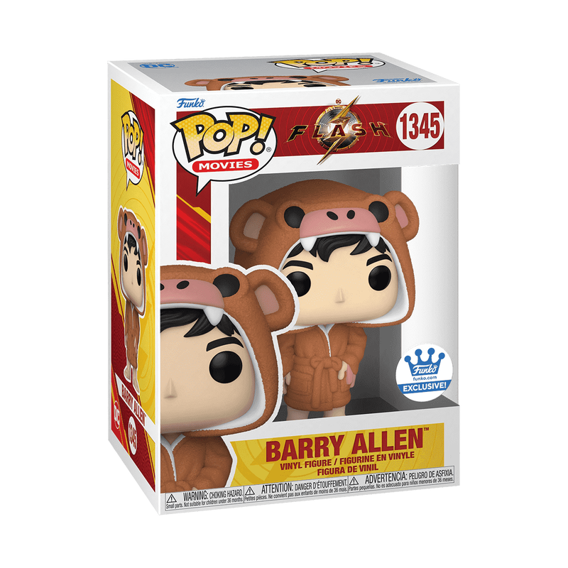 Pop! Barry Allen in een badjas met apenprint (SE) 