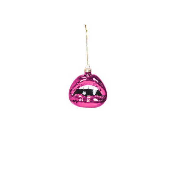 Boule de Noël Kiss Me Rose