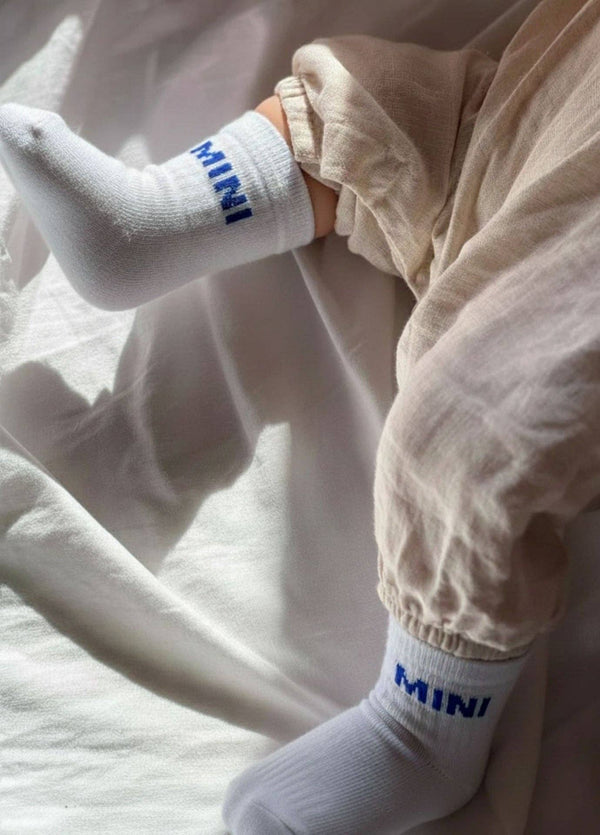 Calzini per neonati/bambini "MINI" - Blu