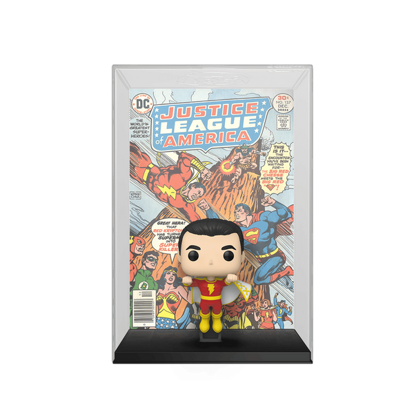 pop comic covers justice league of america shazam no 137