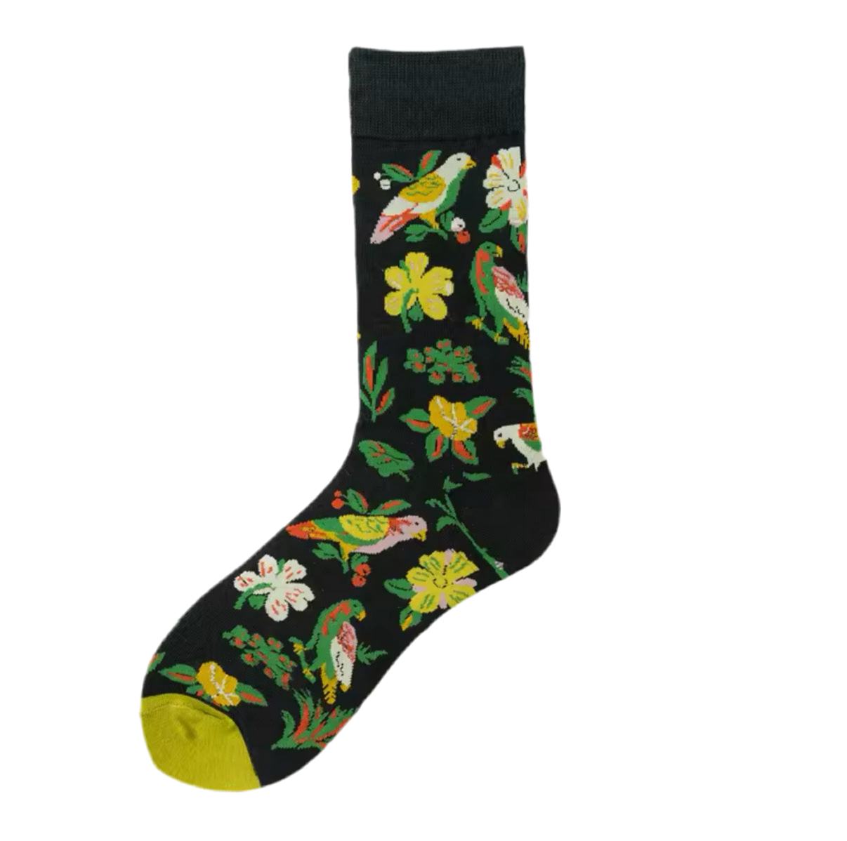 Exotic Birds &amp; Flowers Socks