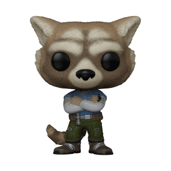 Funko Pop! Rocket avec Bras Croisés (SE) – Marvel