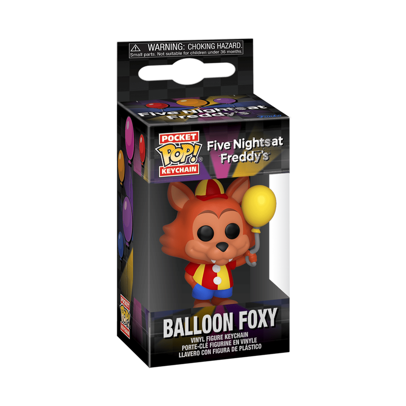 ¡Estallido! Llavero Globo Foxy 