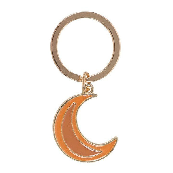 Autumn Magic Moon Keychain