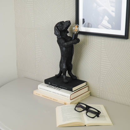 Lámpara Dachshund - Negra