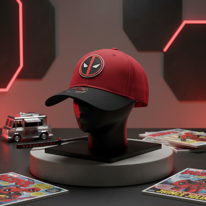 Gorra de Marvel con el logotipo de Deadpool