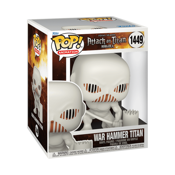 Funko Pop! Super War Hammer Titan – L'Attaque des Titans