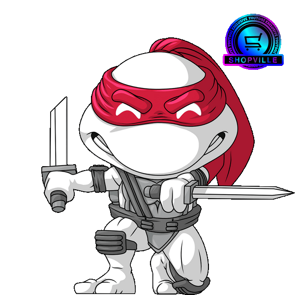 Teenage Mutant Ninja Turtles (B&W)